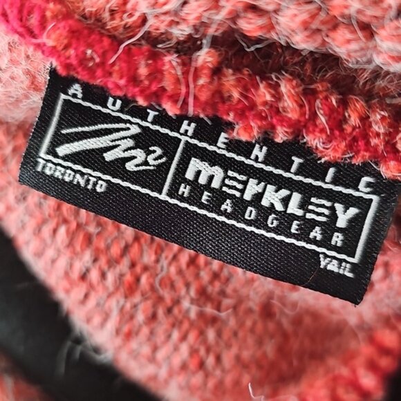 Vintage 🇨🇦 Merkley Wool Blend Ear Flap Toque - Picture 11 of 15